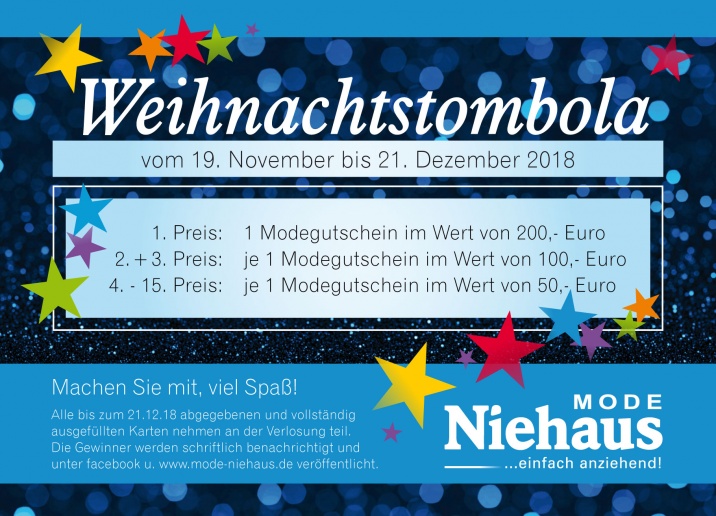 Weihnachtstombola